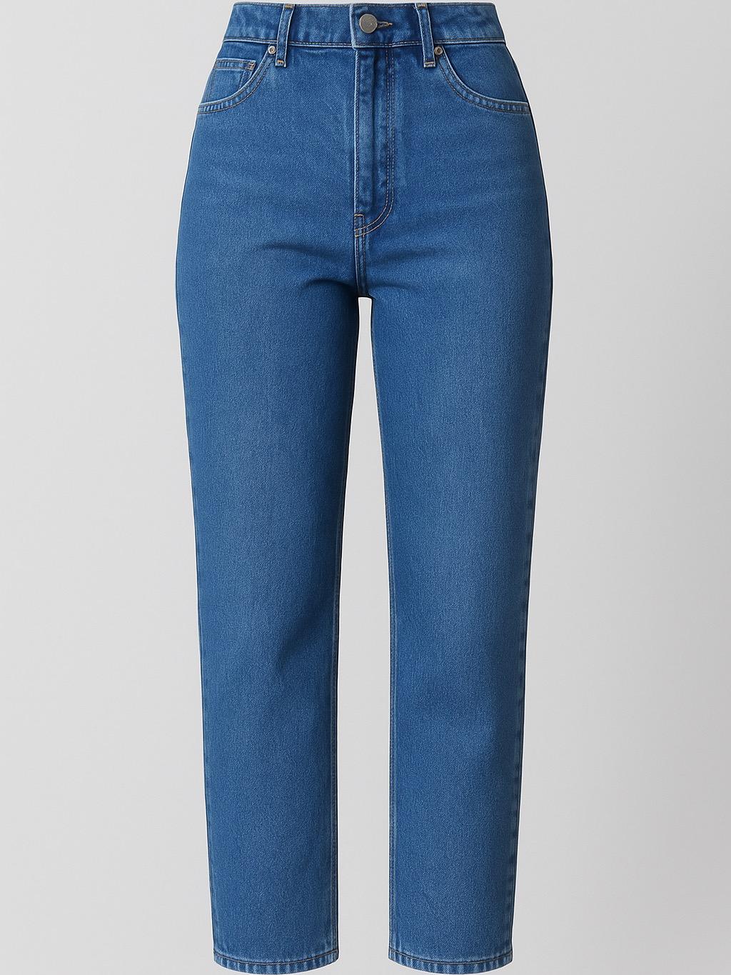 Antonella Jeans High Style Pantalones de Corte Recto para Mujer Estilo Moderno y Cómodo
